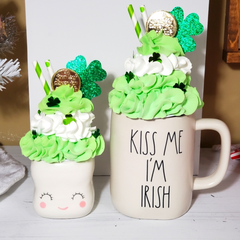 Rae Dunn Lucky Large Mug Topper